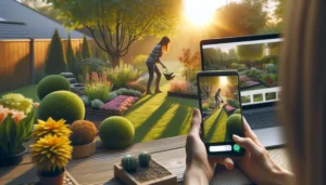 landscaper webchat leads